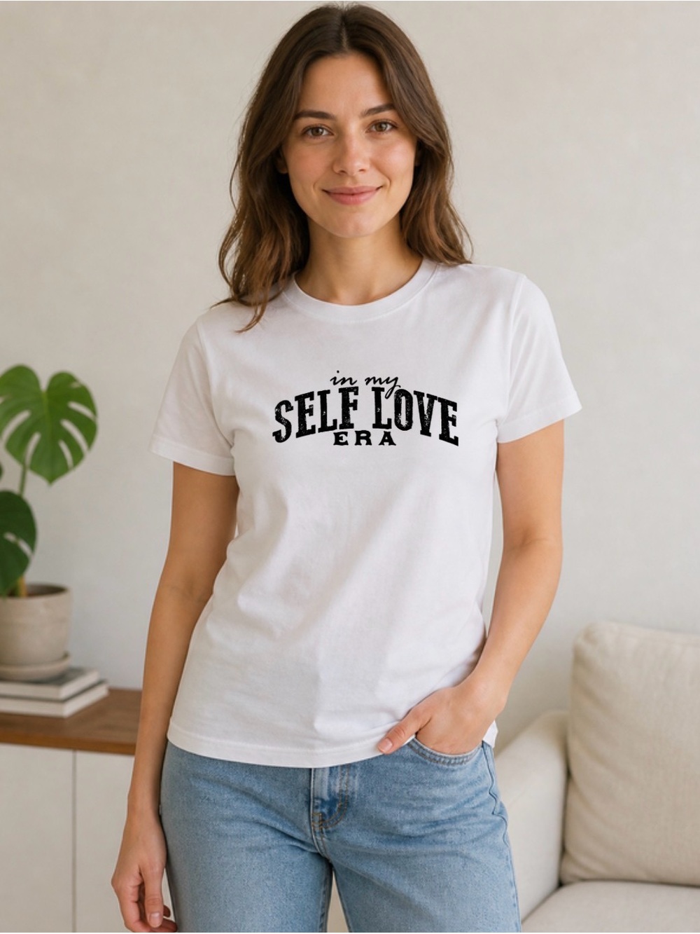 In My Self Love Era Trendy Graphic Tee Aesthetic Shirt